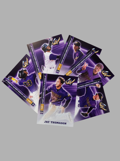 Fort Myers Mighty Mussels 2025 Team Cards