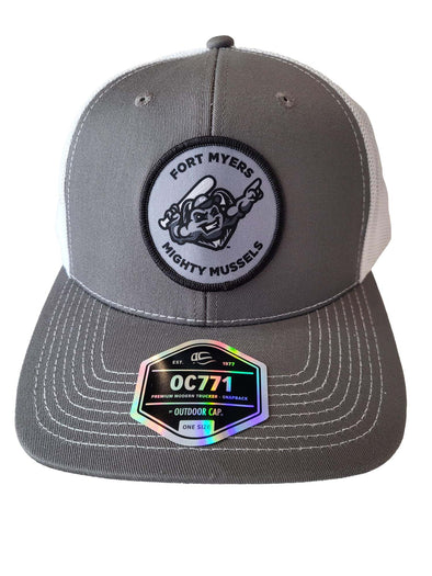 Mighty Mussels Youth Charcoal/White Cap