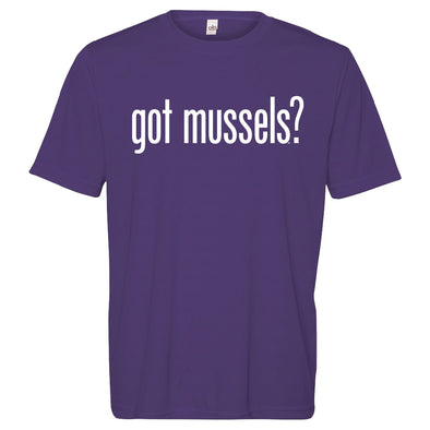 Mighty Mussels youth Performance Tee/GOT MUSSELS?