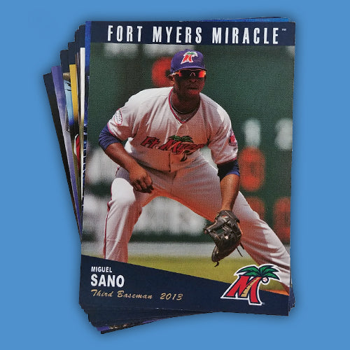 2013 Fort Myers Miracle Team Card Set
