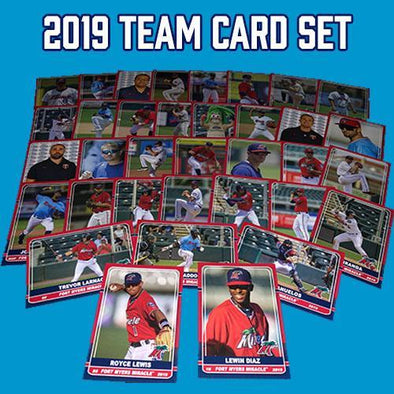 2019 Fort Myers Miracle Team Card Set